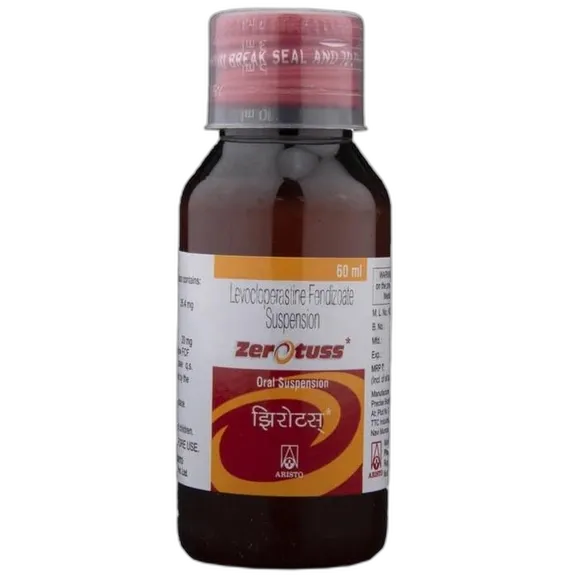 zerotuss oral suspension 60 ml